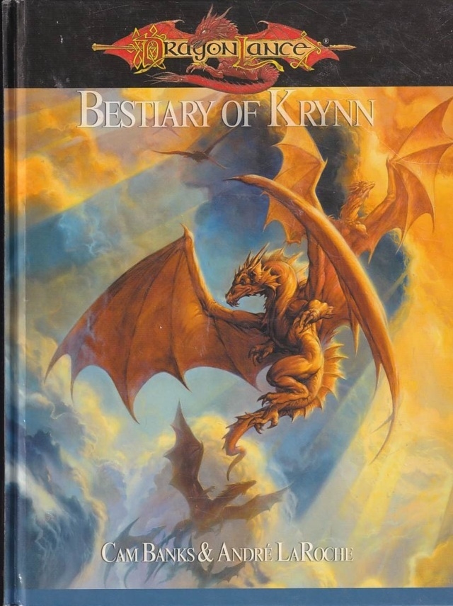 Dungeons & Dragons 3.5 - Dragonlance - Bestiary of Krynn 1st edition (B Grade) (Genbrug)